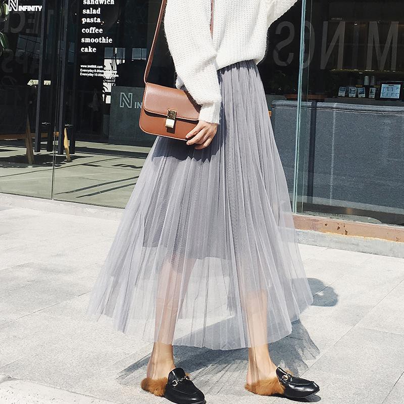 Chân Váy Lưới Tutu chữ A công sở skirt 1769 diệu shop | BigBuy360 - bigbuy360.vn