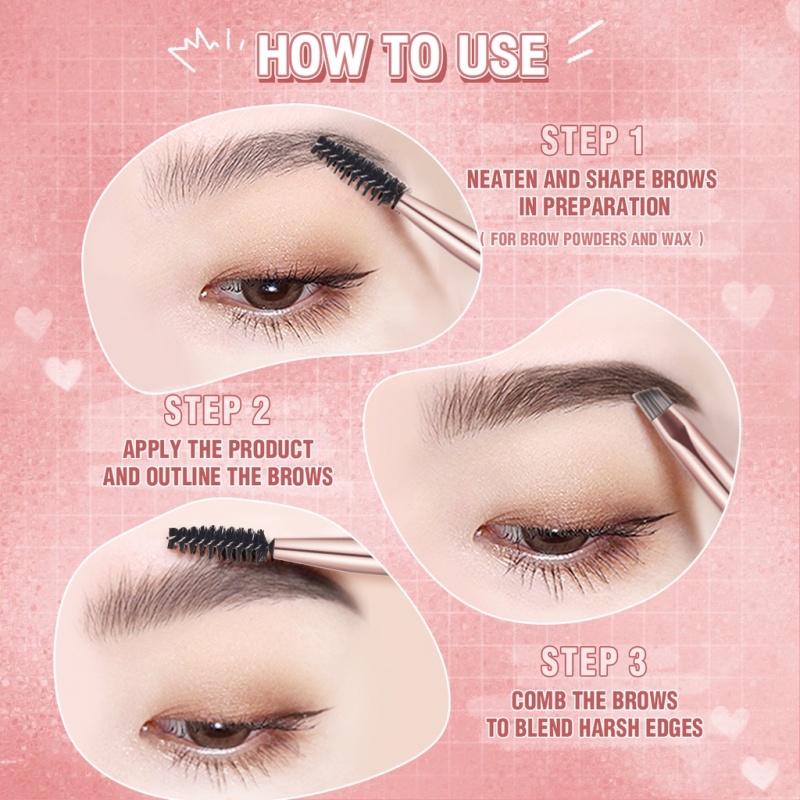 Cọ trang điểm chân mày PINKFLASH đa năng chuyên dụng