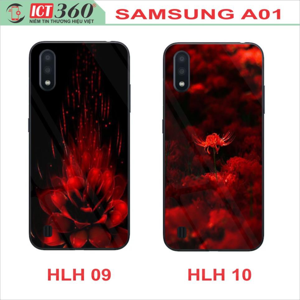 Ốp Lưng Kính  SAMSUNG A01  - In Theo Yêu Cầu - Nhiều Hình