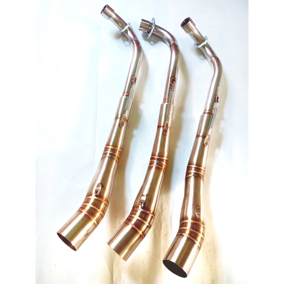 Cô pô 2 khuc sirius wave driem,inoc 201 gắn như zin