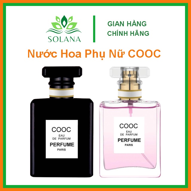 Nước Hoa Nữ Cooc Eau De Parfum Perfume Paris Cao Cấp 50ML Nội Địa Trung SOLANA