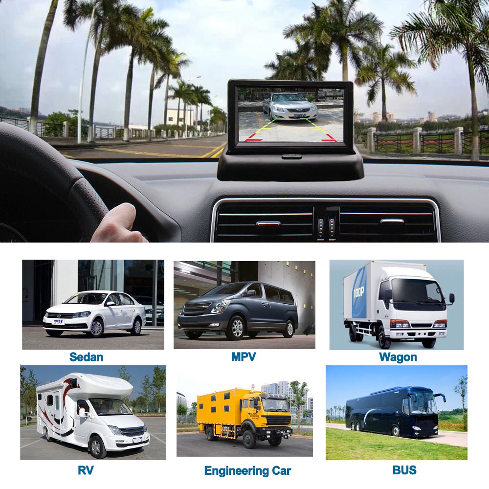 Màn HìNh LCD 4.3 Inch Cho Xe Hơi | BigBuy360 - bigbuy360.vn