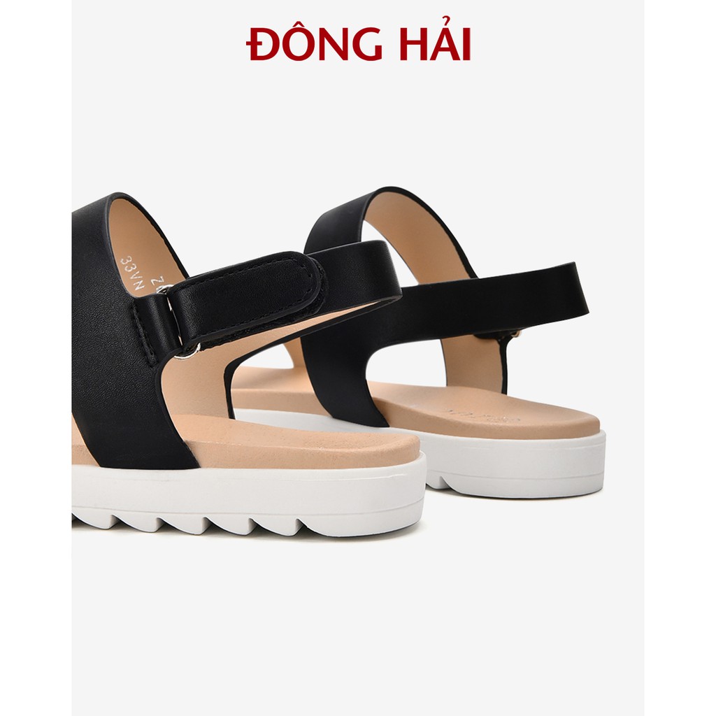 Sandal bé gái Zucia quai ngang đính hoa xinh xắn -SHL68