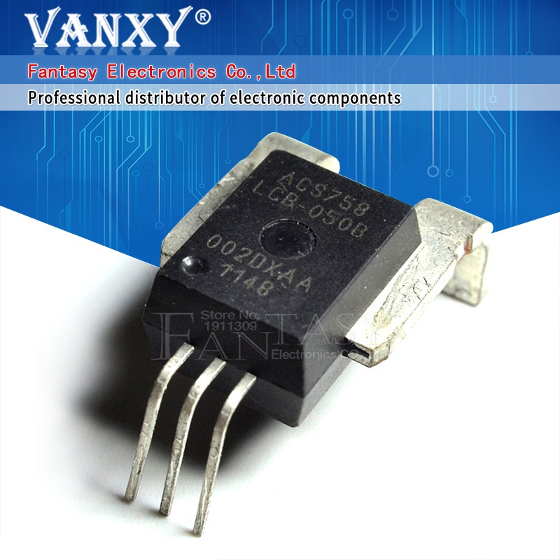 1 CÁI ACS758LCB-050B-PFF-T ACS758LCB ACS758 ACS758LCB-050B ACS758LCB-100B 100A ACS758ECB-200B 200A A
