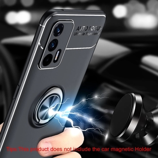 Ốp Lưng Điện Thoại Kiểu Dáng Thời Trang + Nhẫn Đỡ Dành Cho Realme Gt 5g