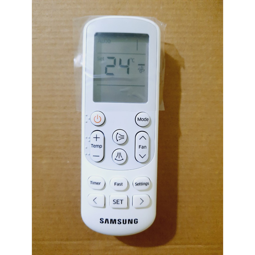 Remote Điều khiển điều hòa Samsung 1 & 2 chiều Inverter- Hàng chính hãng Samsung mới 100% Tặng kèm Pin