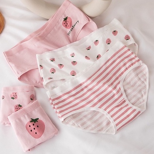 Quần lót nữ cotton cạp to cao cấp kháng khuẩn thông hơi KIMCHIBIKINI chip siêu đẹp dễ thương mềm mại thoáng mát QL028
