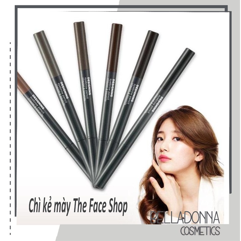 Chì Kẻ Mày Định Hình 2 Đầu Designing Eyebrow Pencil 3g
