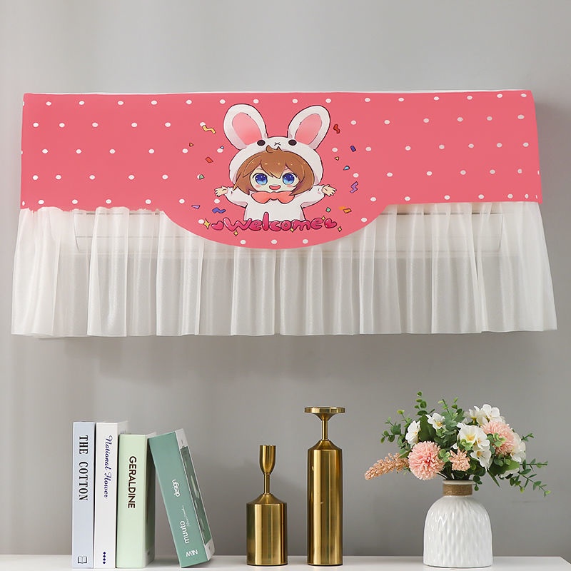 Vỏ Bọc Máy Điều Hòa Chống Bụi Họa Tiết Hoạt Hình Đáng Yêu 1-2P