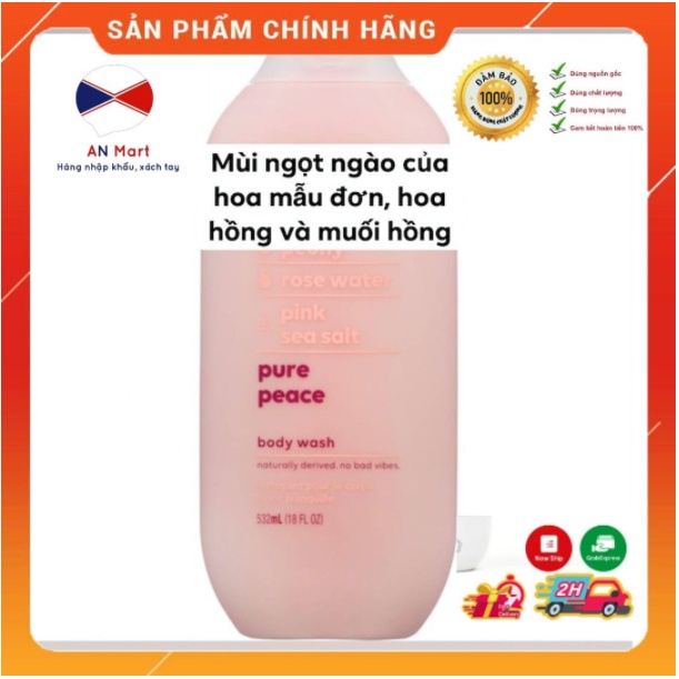 Sữa Tắm organic Method Body Wash Mùi Hương cả Nữ và Nam 532ml Chuẩn Hàng Úc 100% từ thiên nhiên