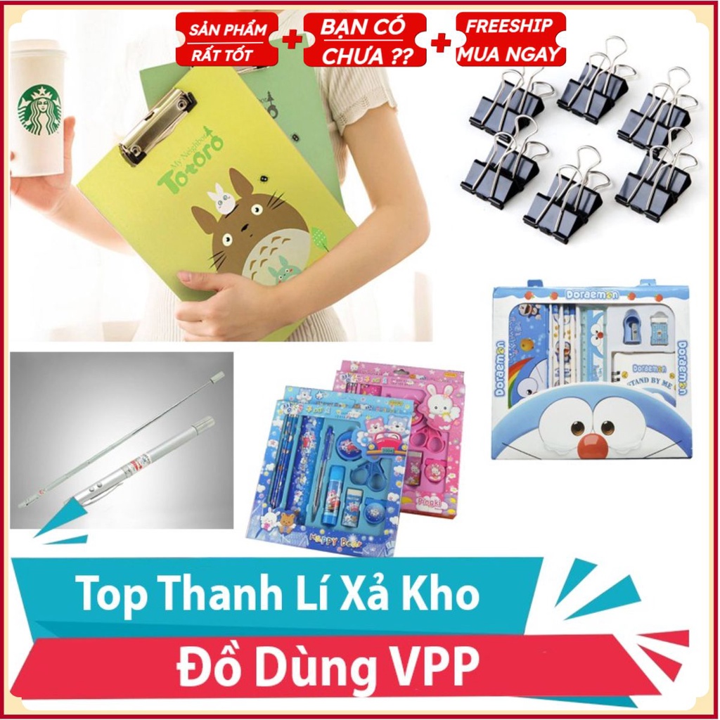 Top Thanh Lí Xả Kho Đồ Dùng Văn Phòng Phẩm (Off 60-80%)