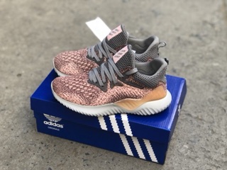 Giầy alpha bounce hồng xước cao cấp fullbox