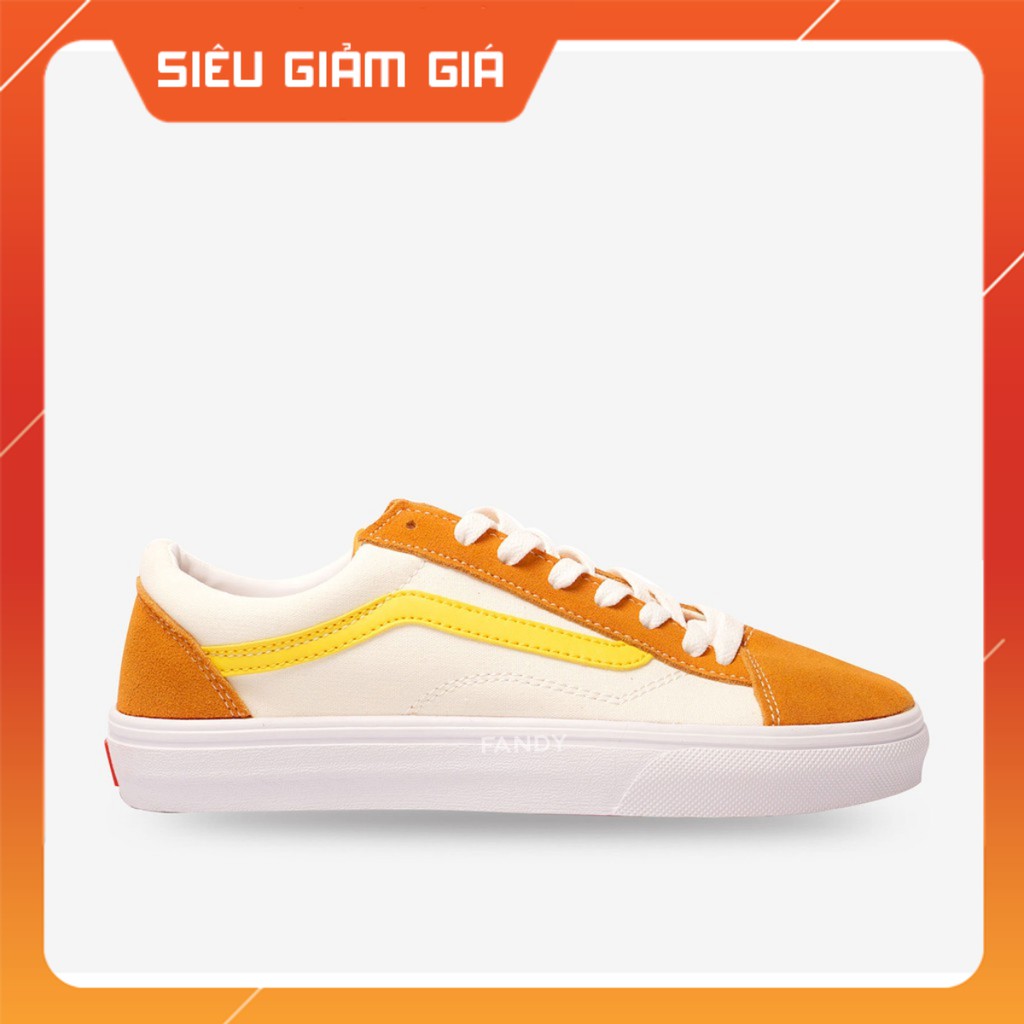 [FULLBOX +Freeship] Giày Vans Style 36 Vàng Trắng - Old Skool siêu cấp order