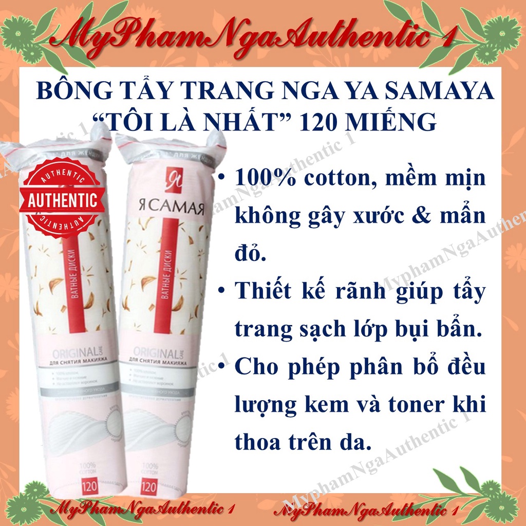 BÔNG TẨY TRANG TÔI LÀ NHẤT_BÔNG TẨY TRANG NGA