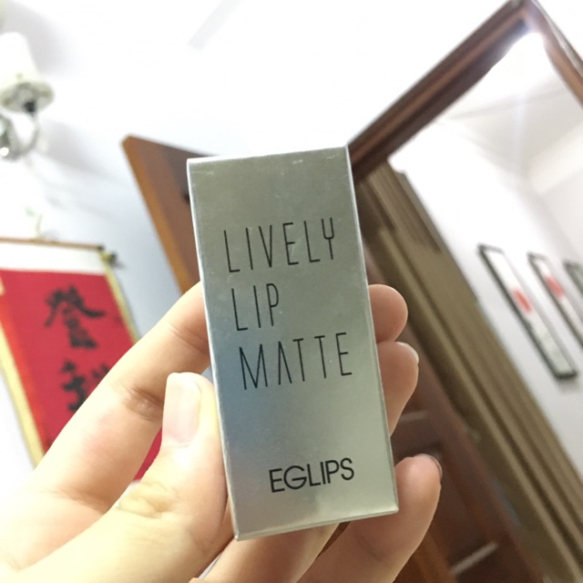 Son Eglips Đỏ Nâu Lively Lip Matte