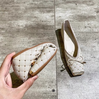 [Big Size QC] Giày búp bê nơ mũi đá 42 43