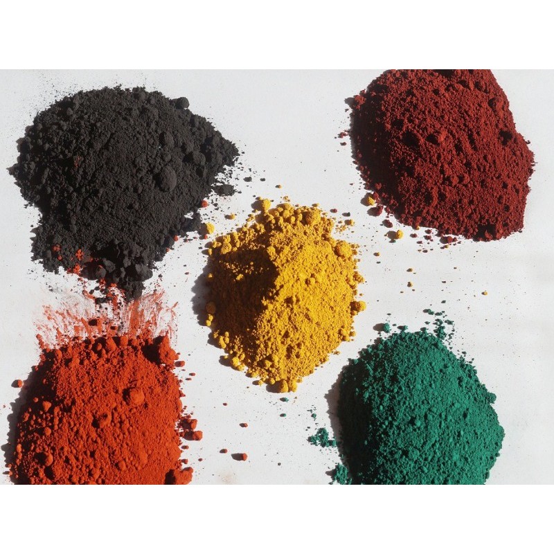 Bột oxit sắt màu đen túi 0,5kg