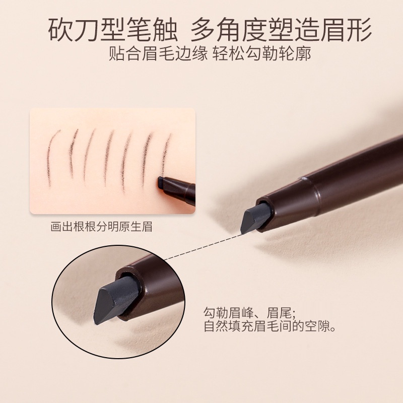 [Hàng mới về] Bút kẻ lông mày hai đầu xoay tự động không thấm nước chống mồ hôi | BigBuy360 - bigbuy360.vn