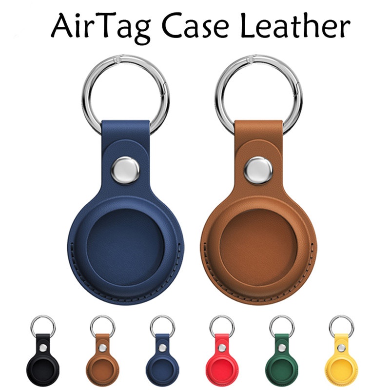 Vỏ Da Bảo Vệ Hộp Đựng Tai Nghe Apple air Tags Chống Thất Lạc