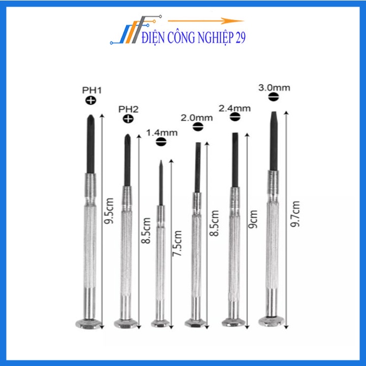 Bộ Tô Vít 6 Thanh EACKER