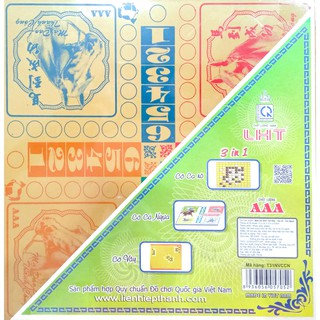 Bàn Cờ 3 trong 1 - Cờ Cá Ngựa - Cờ Caro - Cờ Vây