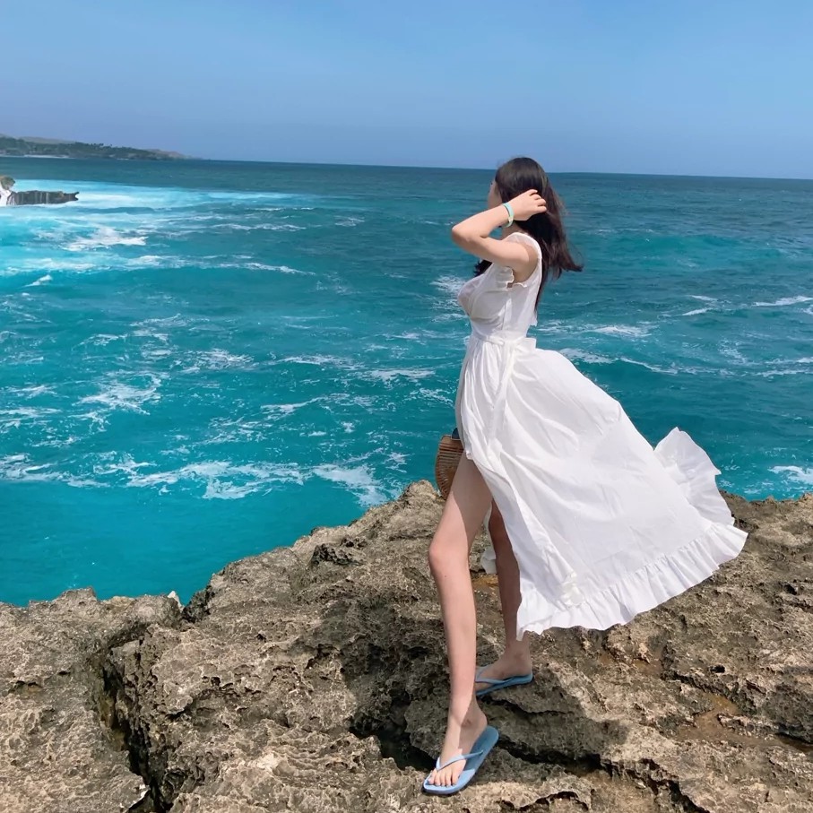 Đầm nữ dáng xòe dài midi Emilyshop