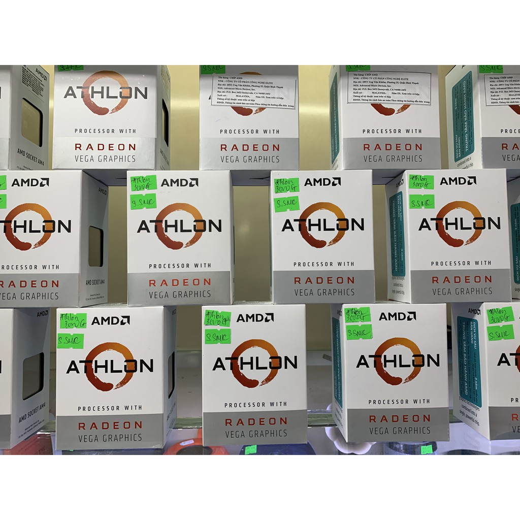 CPU AMD Ryzen Athlon 3000G (3.5Ghz/ 5Mb cache) | BigBuy360 - bigbuy360.vn