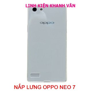 NẮP LƯNG OPPO NEO 7 MÀU TRẤNG