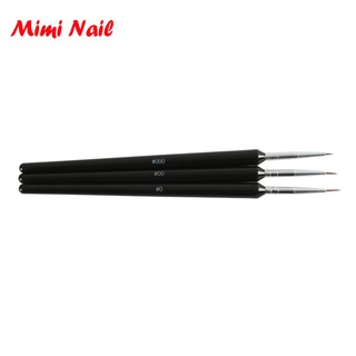 Bộ cọ 3 cây vẽ móng