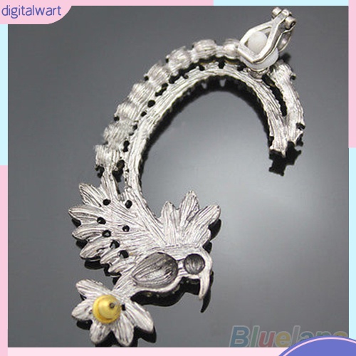 Khuyên Tai Hình Chim Ruồi Đính Đá Nhân Tạo Phong Cách Cổ Điển Thanh Lịch Dành Cho Bạn Nữ