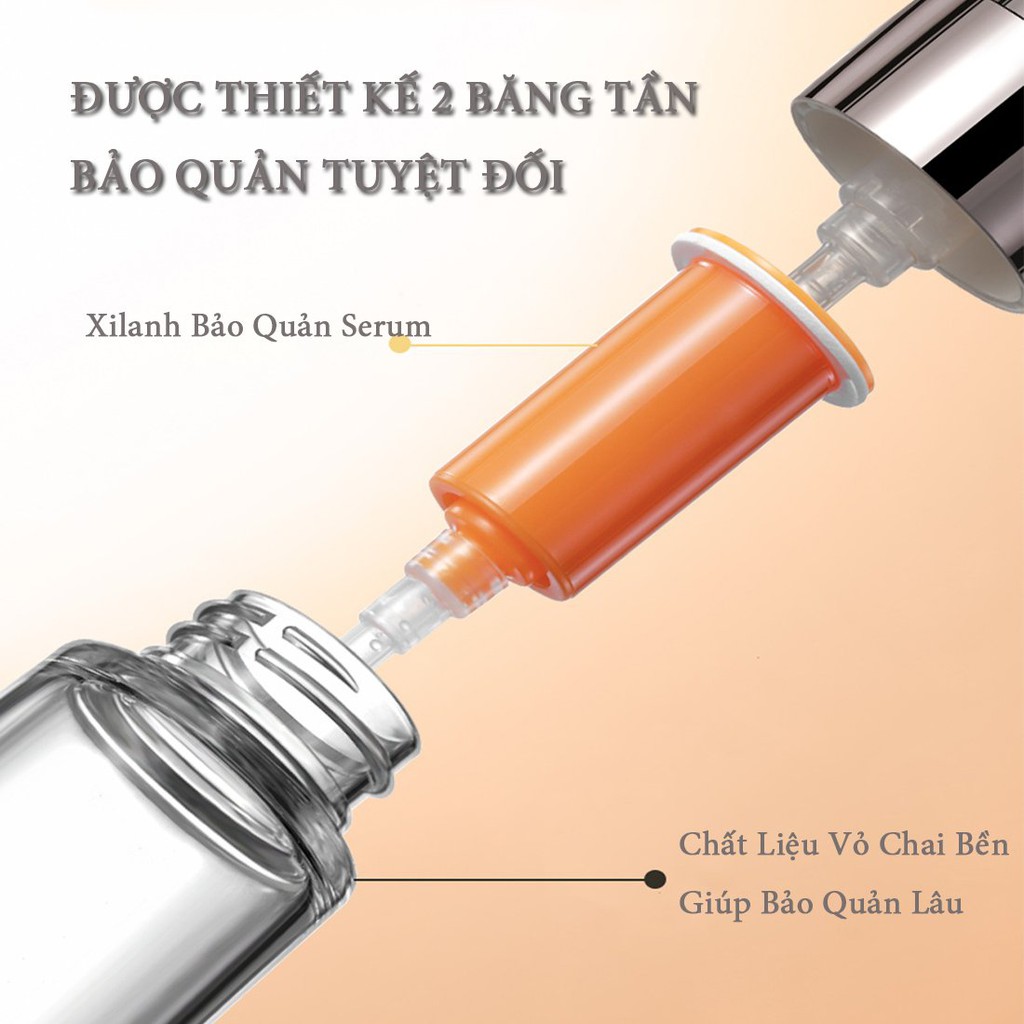 Serum Cấp Ẩm Trắng Da &amp; Chống Lão Hoá CIYAOO Astaxanthin 30 ml