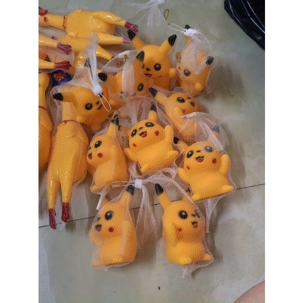 gà la hét, pikachu la hét đồ chơi thư giãn