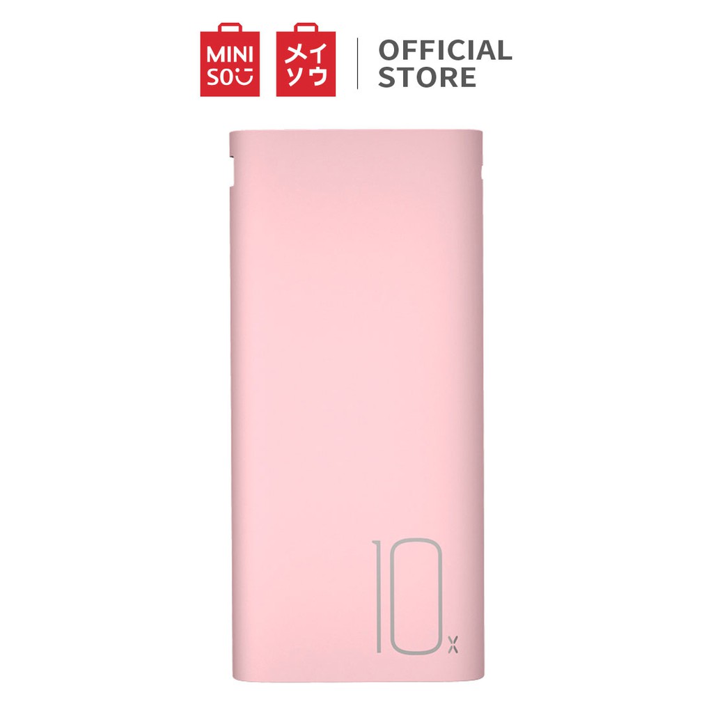 [Mã MINI11FFF giảm 5% đơn 150K] Sạc dự phòng 10.000 mAh Miniso chính hãng