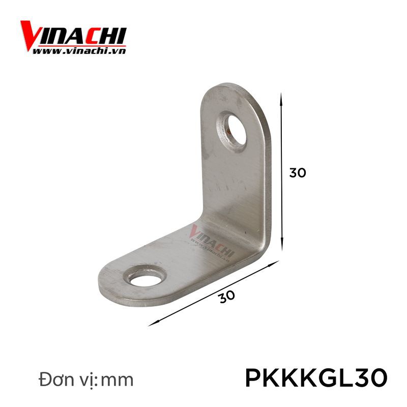 Ke góc vuông inox chữ L - Ke góc chữ L chuyên dùng để gắn kết hai thanh nhôm định hình vuông lại với nhau