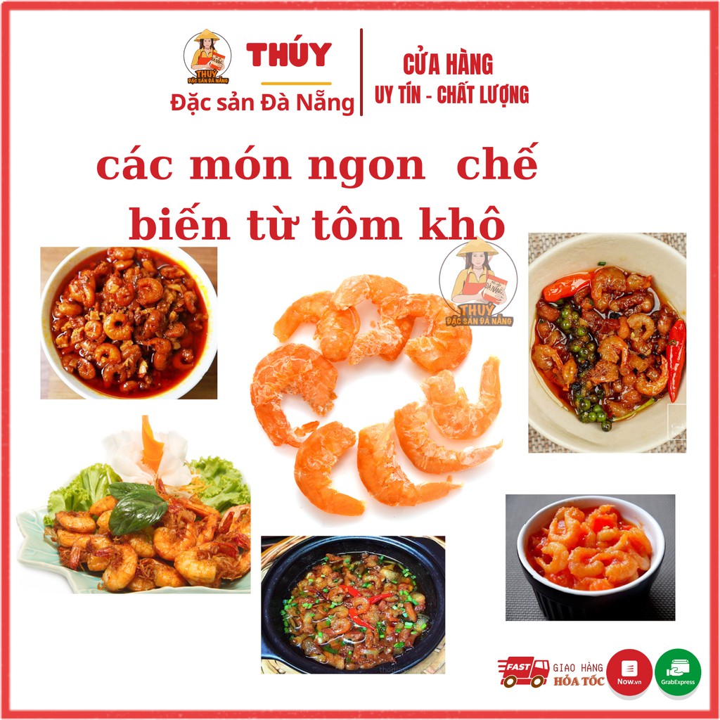  Tôm Khô Đà Nẵng - loại to ngon