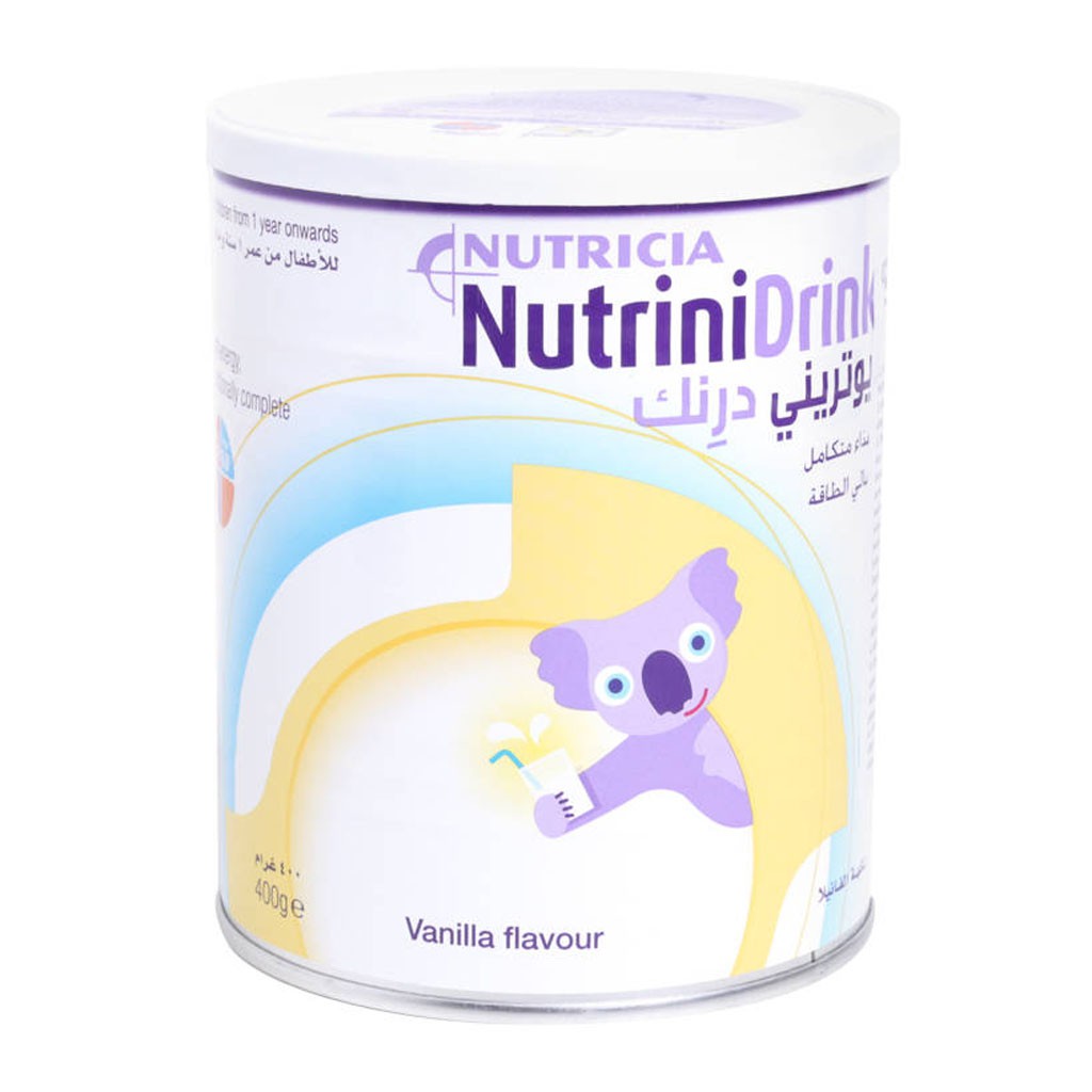 [CHÍNH HÃNG] Sữa Bột Nutricia NutriniDrink Hương Vanilla Hộp 400g