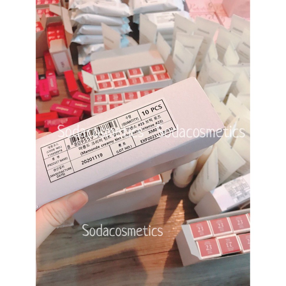 Son bút chì Mamonde Creamy Tint Color Balm Intense