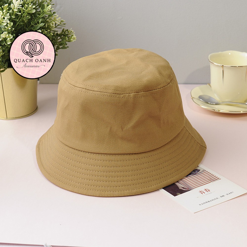 [Mã SKAMCLU8 giảm 10% cho đơn từ 100K] Mũ bucket tai bèo trơn unisex – MU24