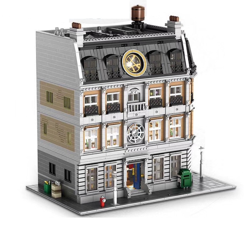 Đồ chơi Lắp ghép Mô hình Super hero Doctor Strange Time gem Infinity War Sanctum Sanctorum Showdown  Panlos 613001