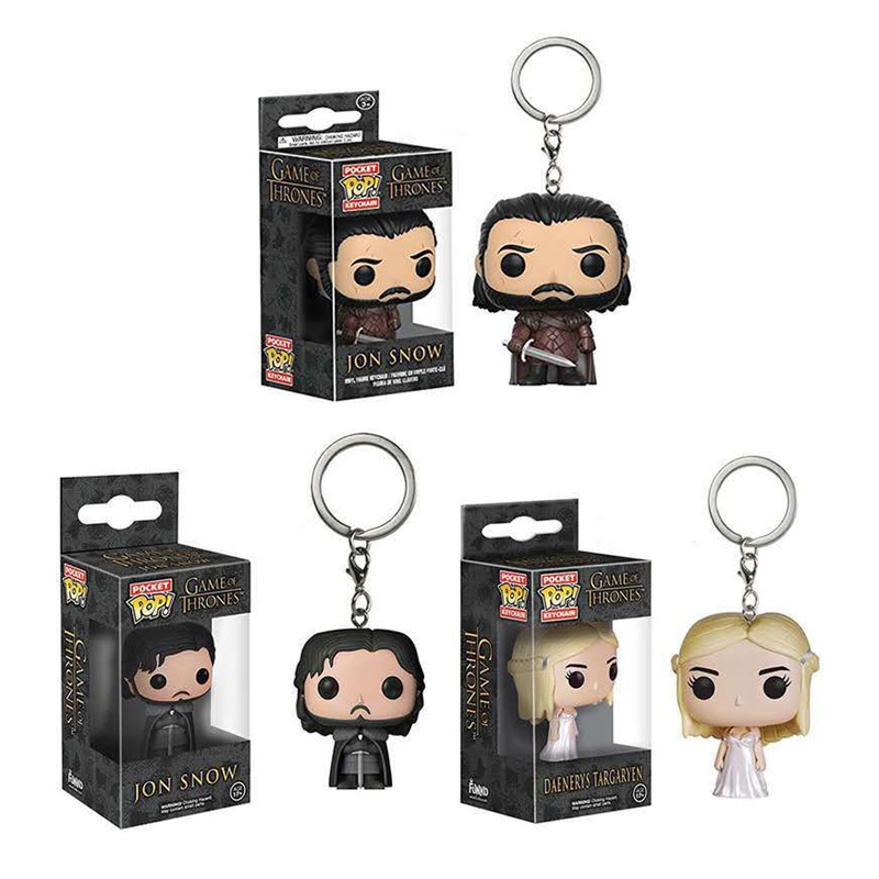 1 Móc Khóa Funko POP Game Of Thrones Bằng PVC
