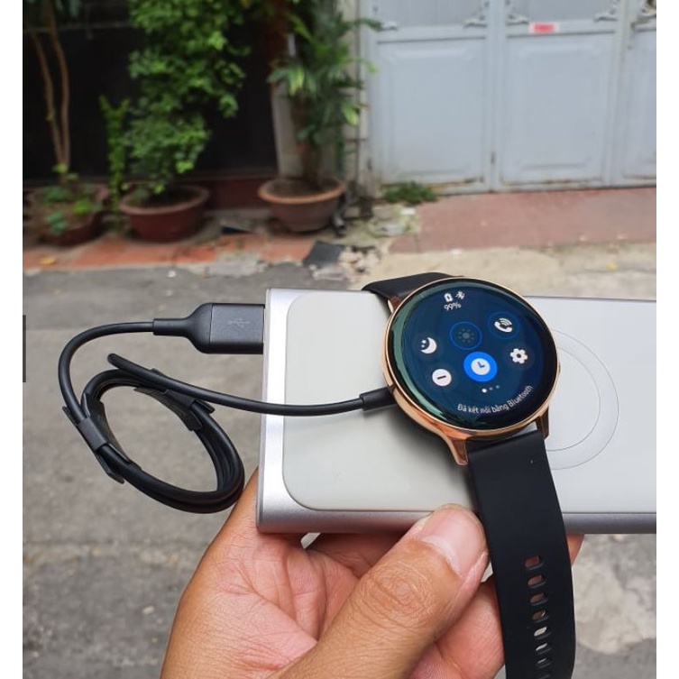 Đế Sạc Đồng Hồ Samsung Galaxy Watch Active 1, Active 2, Watch 3, 4 Hàng Chính Hãng - BH Lỗi 1 Đổi 1