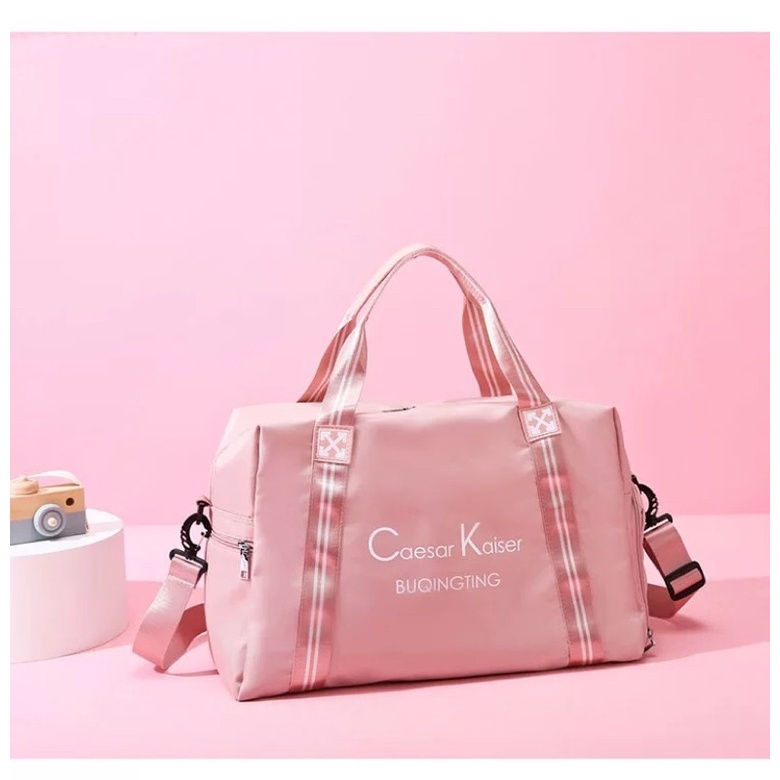 Túi Du Lịch Dã Ngoại Về Quê Công Tác Có Ngăn Để Giày Túi Hành Lý,Túi Đi Bơi Tập Gym Thể Thao Yoga Móc Được Vào Vali