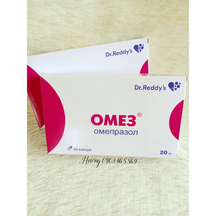 Dạ dày Omez Nga - hộp 30 viên