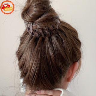 Chụp tóc co giãn thông minh, kẹp tóc búi dạng tròn