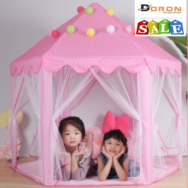LỀU RÈM CÔNG CHÚA HOÀNG TỬ LỤC GIÁC - THẾ GIỚI CỦA BÉ YÊU-PHONG CÁCH HÀNG QUỐC