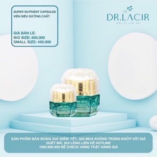 Siêu dưỡng chất phục hồi Lamer care Dr.Lacir