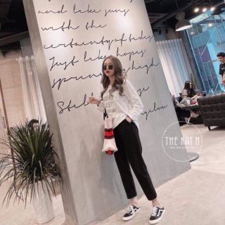 Quần dạ nữ cặp chun