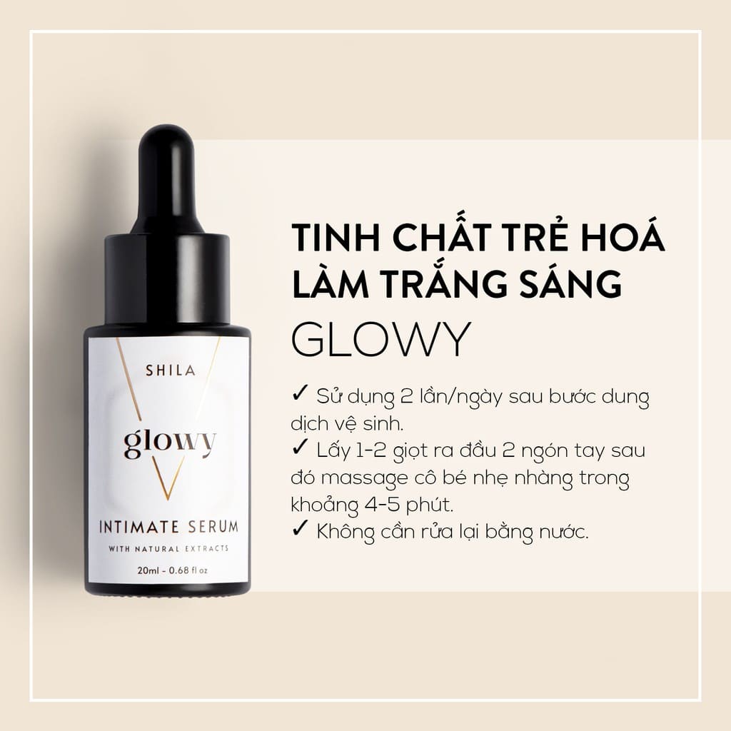 Combo Serum Dưỡng Vùng Kín Trắng Hồng, Căng Mịn 50ml Và Dung Dịch Vệ Sinh Cân Bằng Độ Ph, Khử Mùi 150ml Chính Hãng SHILA