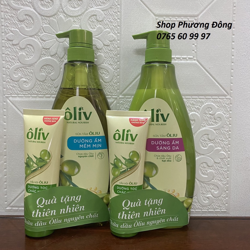 Sữa tắm oliu Oliv de Provence 650ml