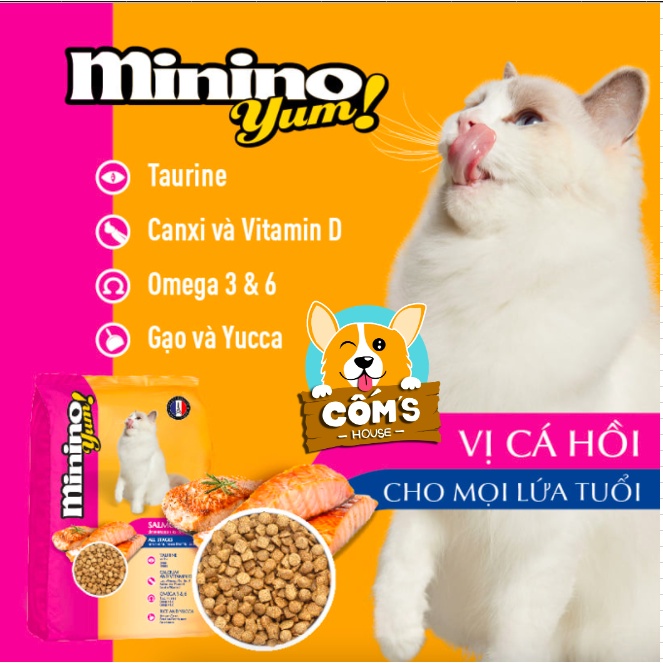 Thức ăn cho mèo - hạt Me-O 350g - Minino 350g